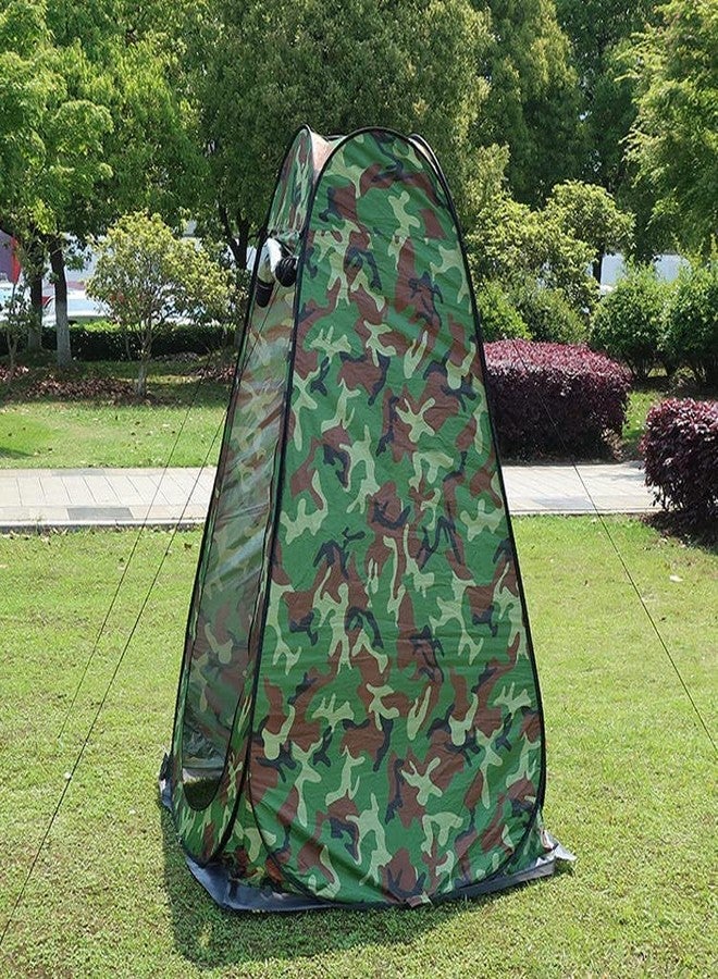 BLEQYS® Privacy Tent Shower Tent Portable Outdoor Camping Bathroom Toilet Tent Changing Dressing Room Privacy Shelters Room for Hiking and Beach Sun Shelter Picnic Fishing (Cam) (ak-32) - Image 5