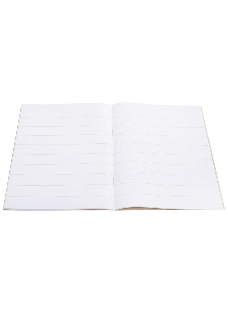 Mintra - Pack of 5 notebooks, Mintra stapled notebook, 60 Sheets 9 Line Notebook (multicolor, multi shapes) 5 pieces - Image 1