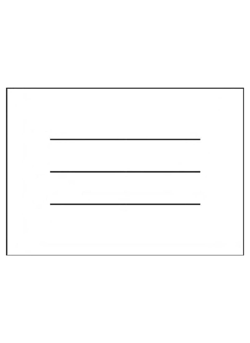 Mintra - Pack of 5 notebooks, Mintra stapled notebook, 60 Sheets 9 Line Notebook (multicolor, multi shapes) 5 pieces - Image 1