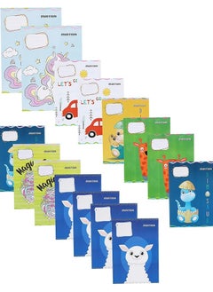 Mintra Pack of 5 notebooks, Mintra stapled notebook, 60 Sheets 9 Line Notebook (multicolor, multi shapes) 5 pieces  - Image 2