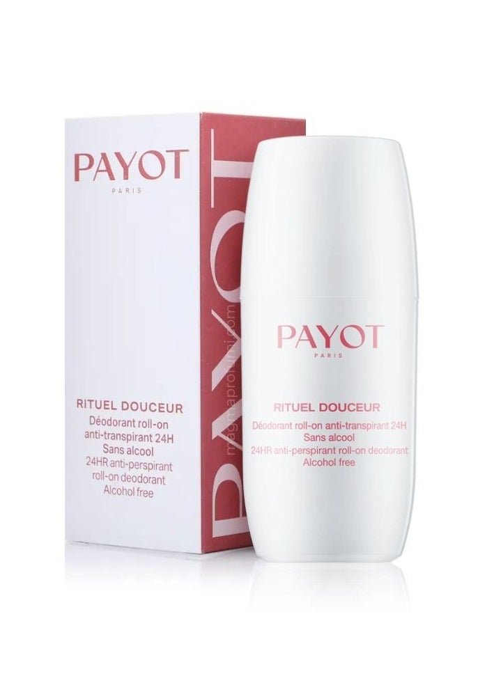 PAYOT Payot Rituel Douceur 24HR Anti-Perspirant Roll-On Deodorant 75ml  - Image 4