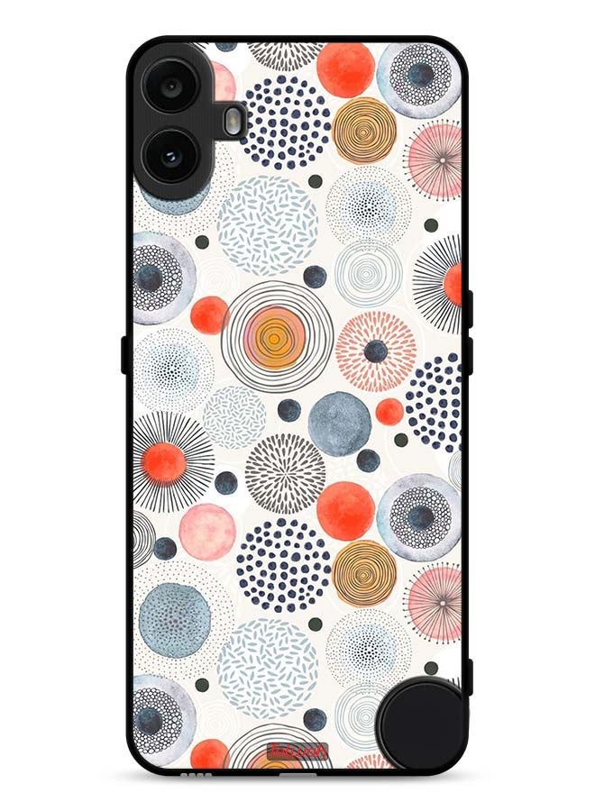 Tolwak Nothing CMF Phone 1 Protective Case Cover Cotton Flowers Pattern - Image 1