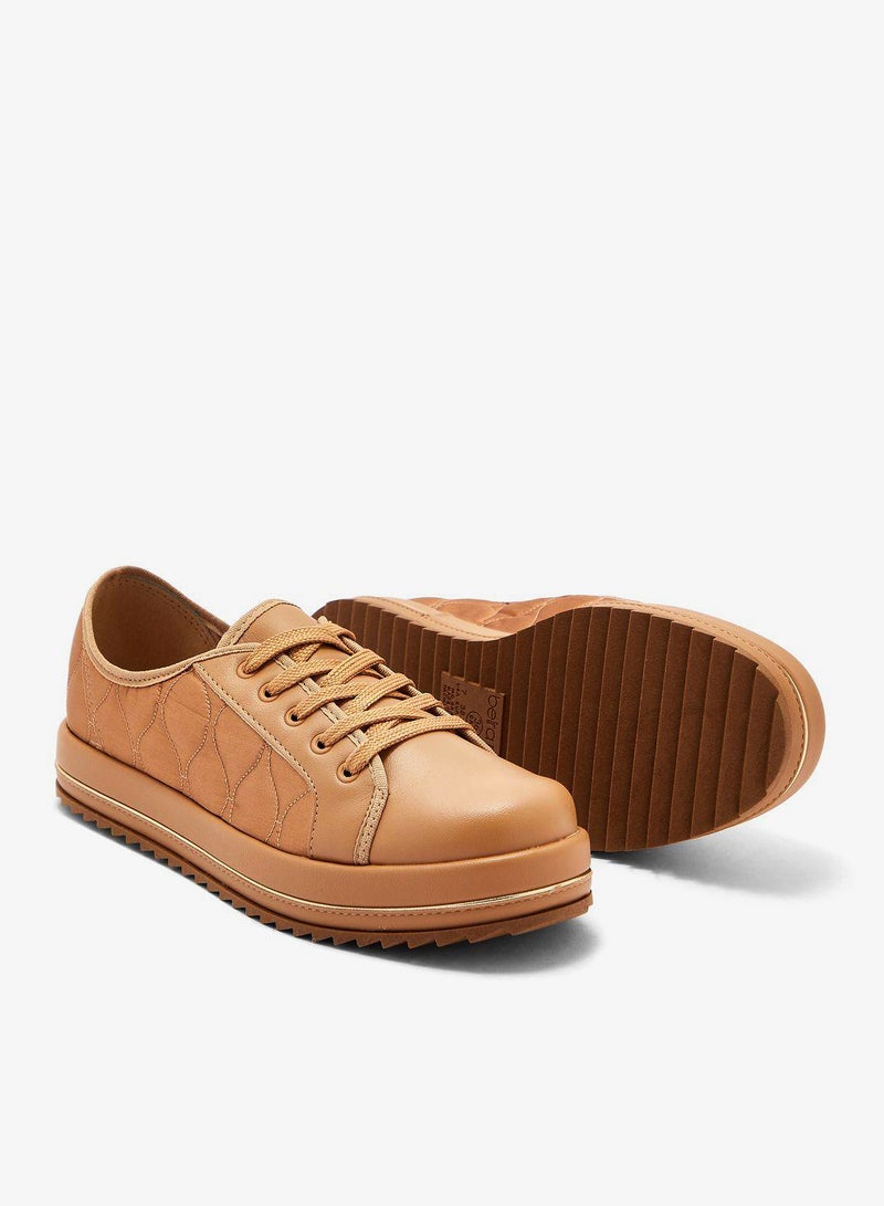 Beira Rio Lace Up Low Top Sneakers - Image 3