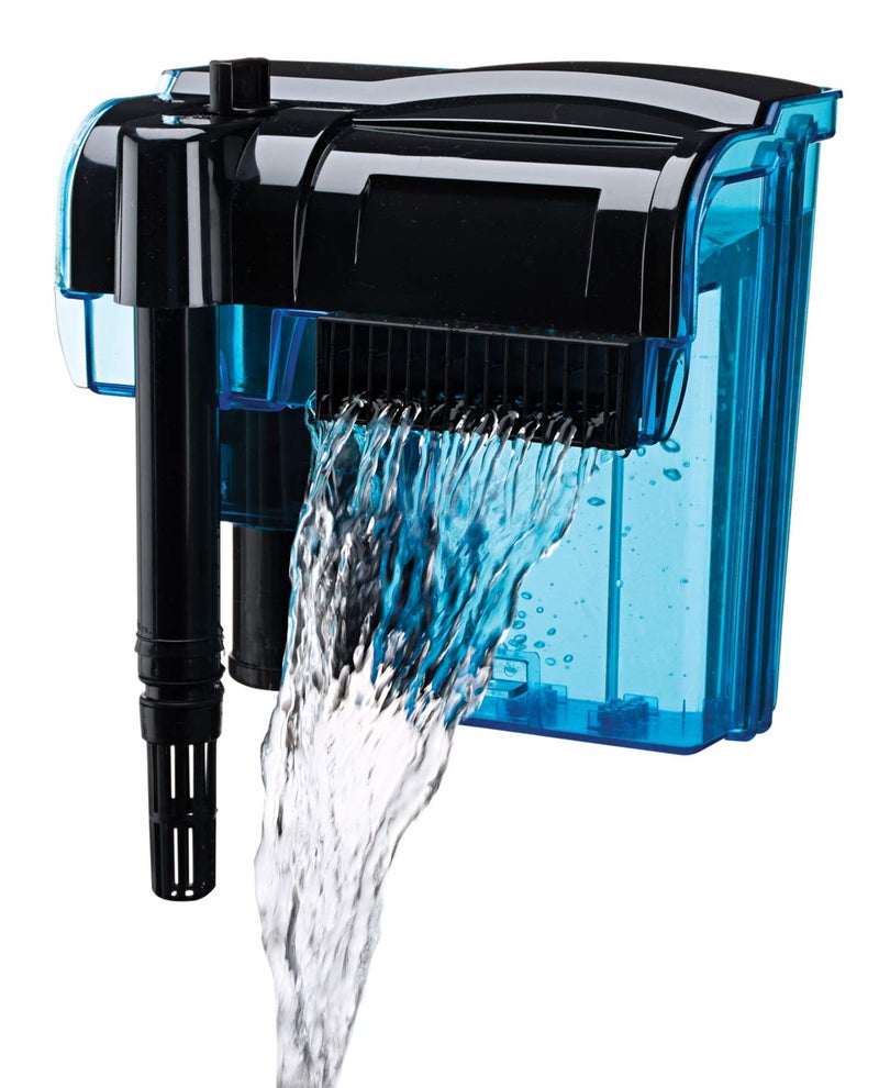 Penn Plax Penn-Plax Cascade 200 Power Filter â€“ Hang-On Filter with Quad Filtration â€“ Great for Freshwater and Saltwater Setups - Image 1