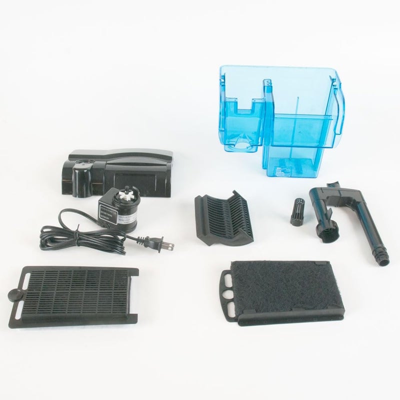 Penn Plax Penn-Plax Cascade 200 Power Filter â€“ Hang-On Filter with Quad Filtration â€“ Great for Freshwater and Saltwater Setups - Image 3