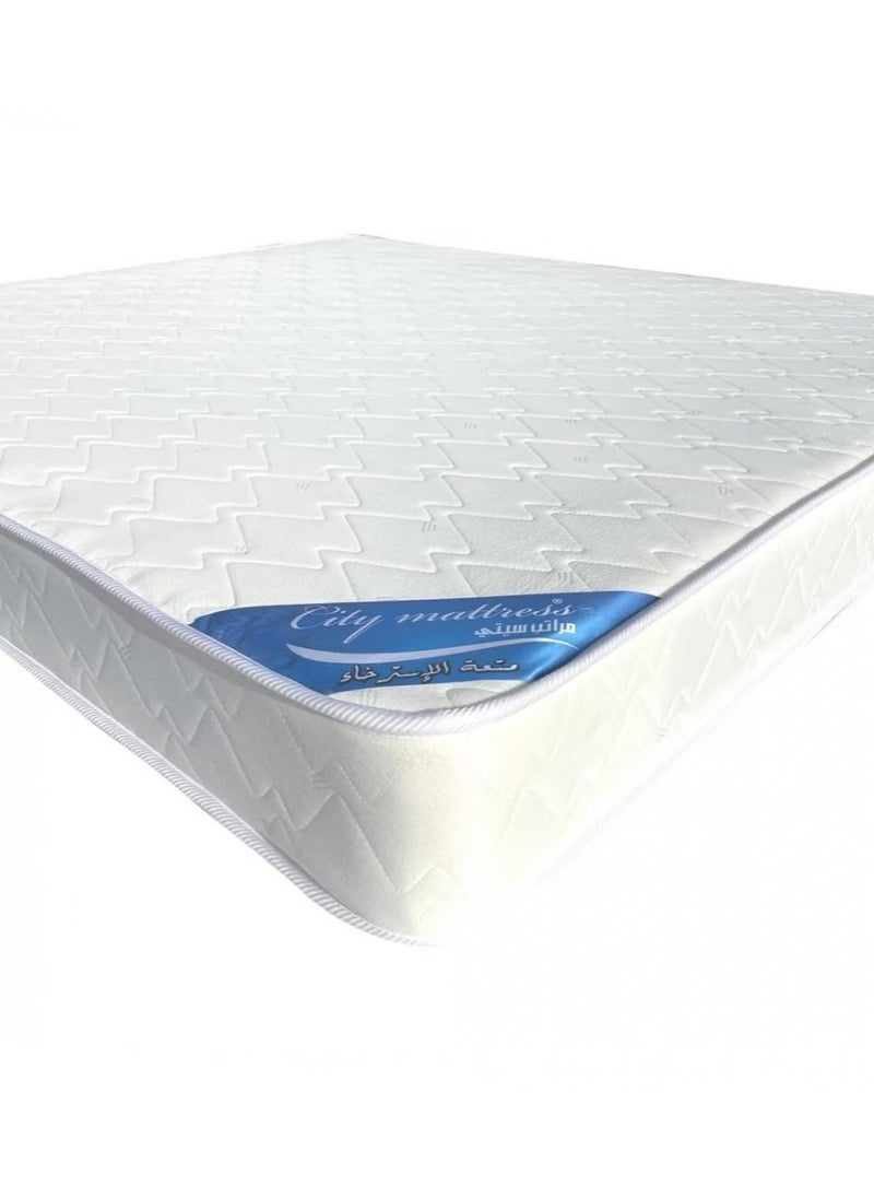 HORSE MATTRESS King Bed Set 200x200 cm – Premium City Comfort Bundle: Mattress with Bonnell Springs, Hotel Topper 8cm, Waterproof Protector & 2 Hotel Pillows by Horse Mattresses  - Image 3