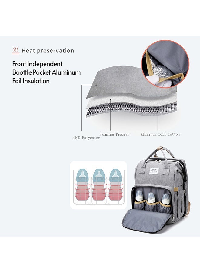 Loquat Crib Bed Portable Mummy Travel Backpack - Image 3
