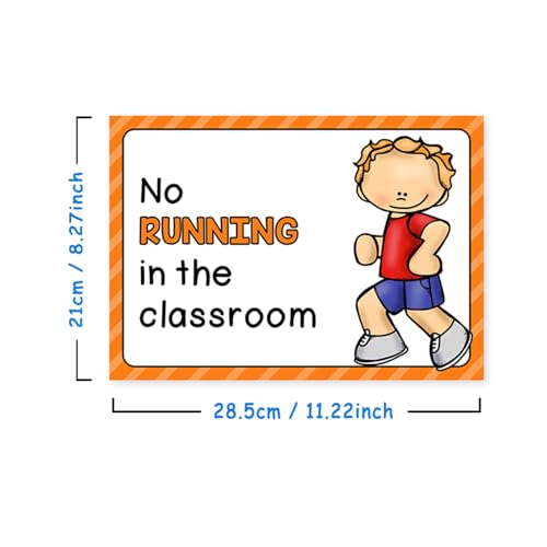Richardy 10Pcs/Set A4 English Phonics Language Arts Skills Posters Alphabet Wall Chart Classroom Decoration Classroom Organization Teaching Aids 11.22X8.26 Inch - Image 2