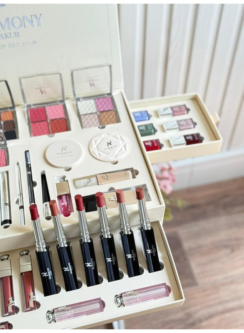 Harmony Makeup is a complete makeup set in multiple colors; everything you're looking for in one box. - Image 3