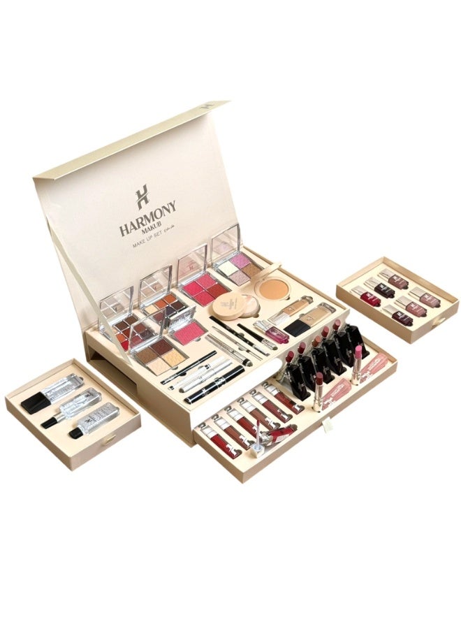 Harmony Makeup is a complete makeup set in multiple colors; everything you're looking for in one box. - Image 2