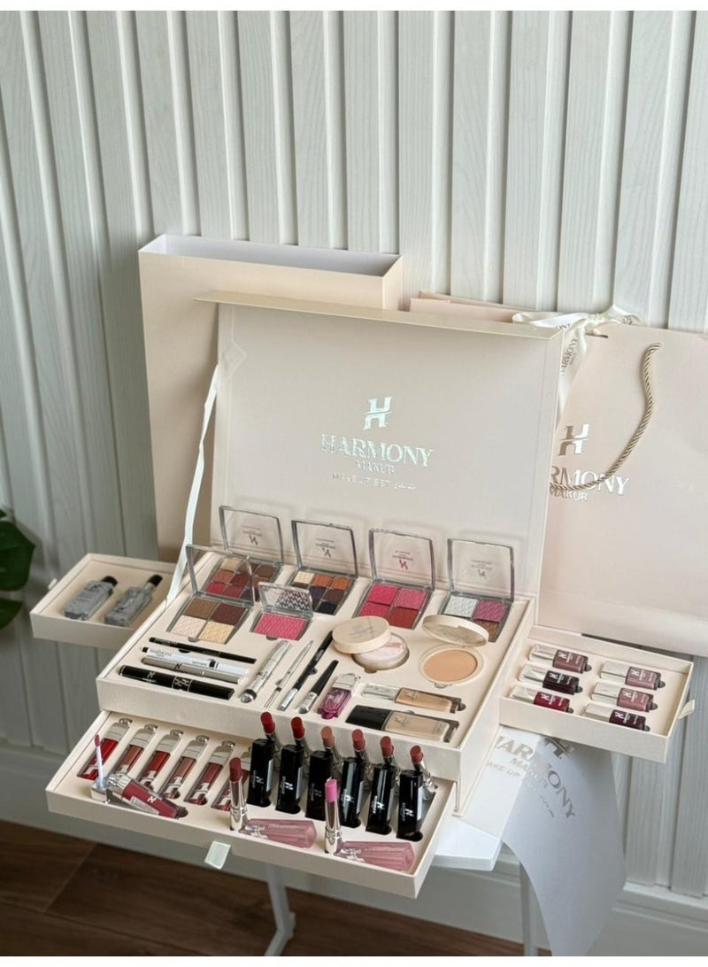 Harmony Makeup is a complete makeup set in multiple colors; everything you're looking for in one box. - Image 1