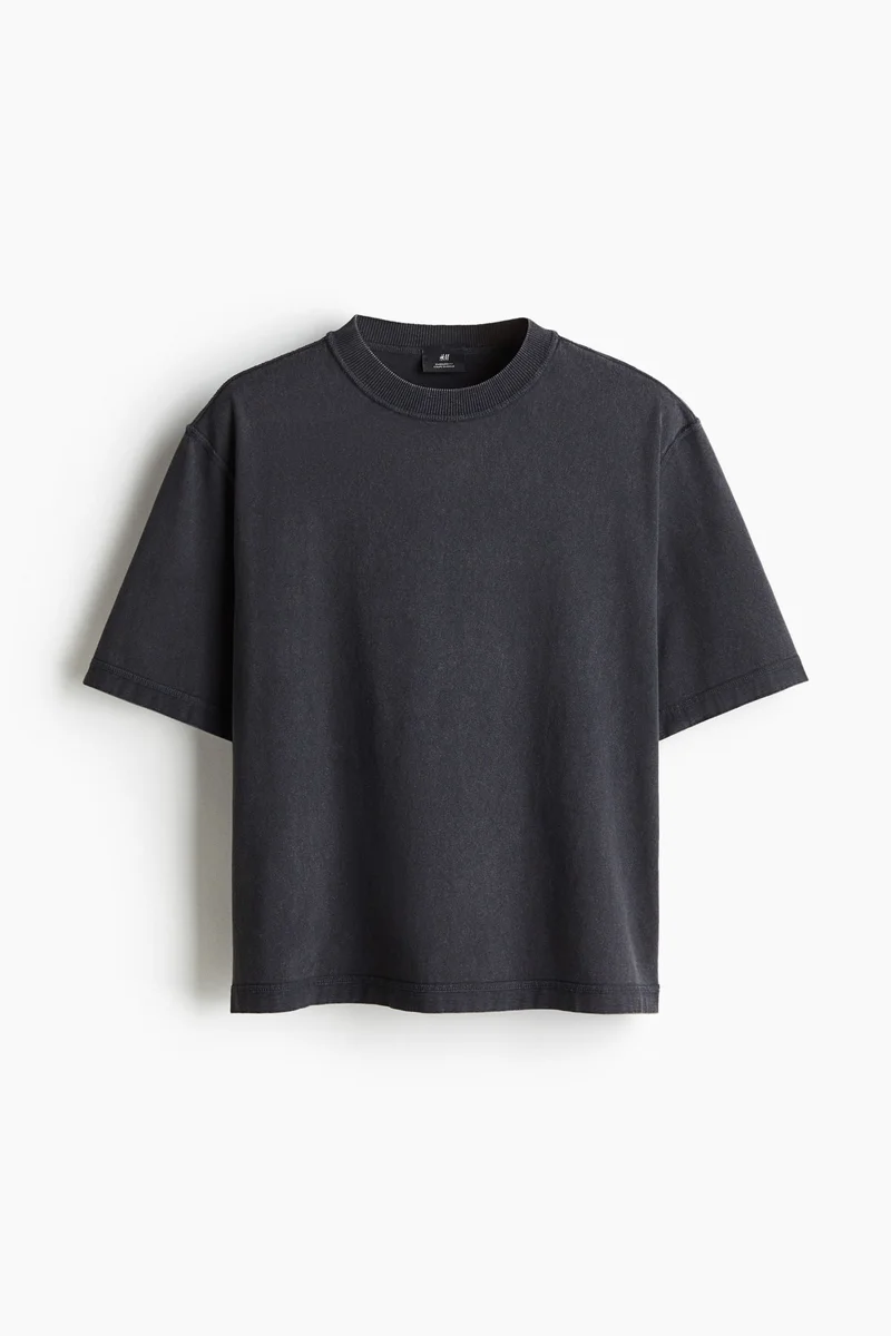 H&M Boxy Fit Washed T-Shirt