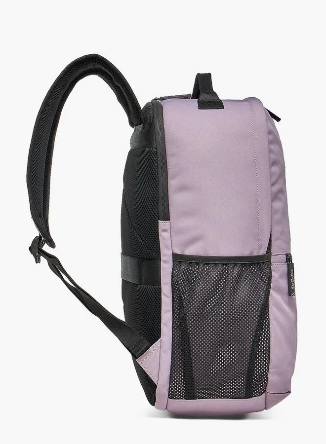 Lee Cooper LILAC Solid Backpack For Boys 13+ Years With Padded Shoulder Strap for Men | Best Price UAE