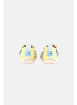 TOMS Toddlers Girl Adjustable Alpargata Shoes, Turquoise Combo  - Image 2