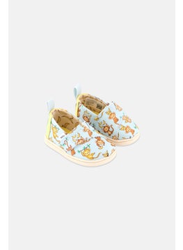 TOMS Toddlers Girl Adjustable Alpargata Shoes, Turquoise Combo  - Image 1