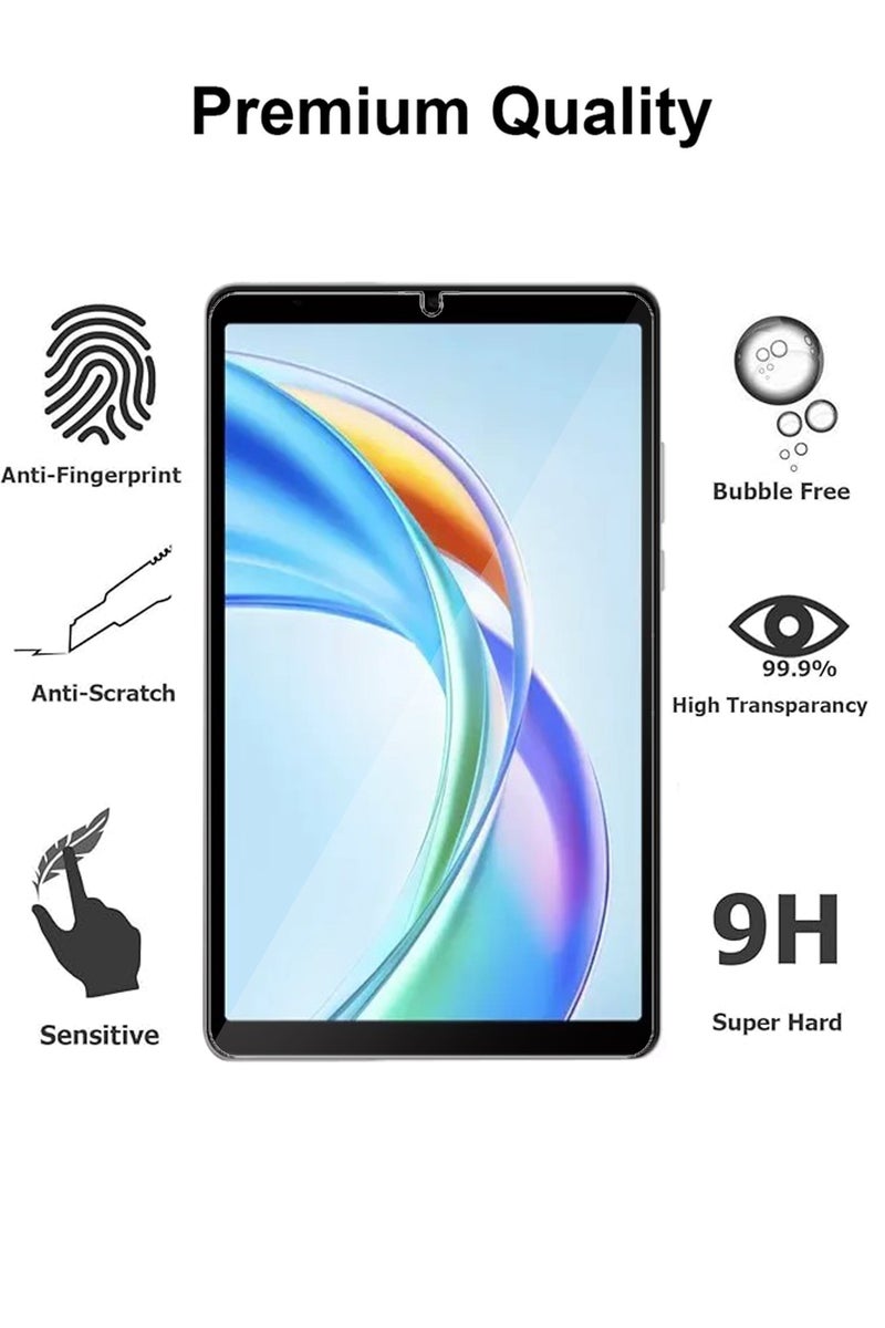 Honor Pad X7 8.7 Inches Tempered Glass Screen Protector – High Transparency, Delicate Touch, Anti-Explosion, Smooth Arc Edges, Easy Installation - Image 3
