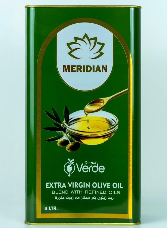 Meridian PF زيت الزيتون البكر الممتاز ميريديان فيردي 4 لترات - Image 1