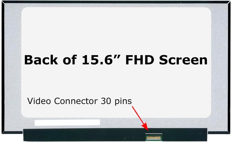 SCREENARAMA New Screen Replacement for B156HAN02.1 HW:0A 1A, FHD 1920x1080, IPS, Glossy, LCD LED Display with Tools - Image 2