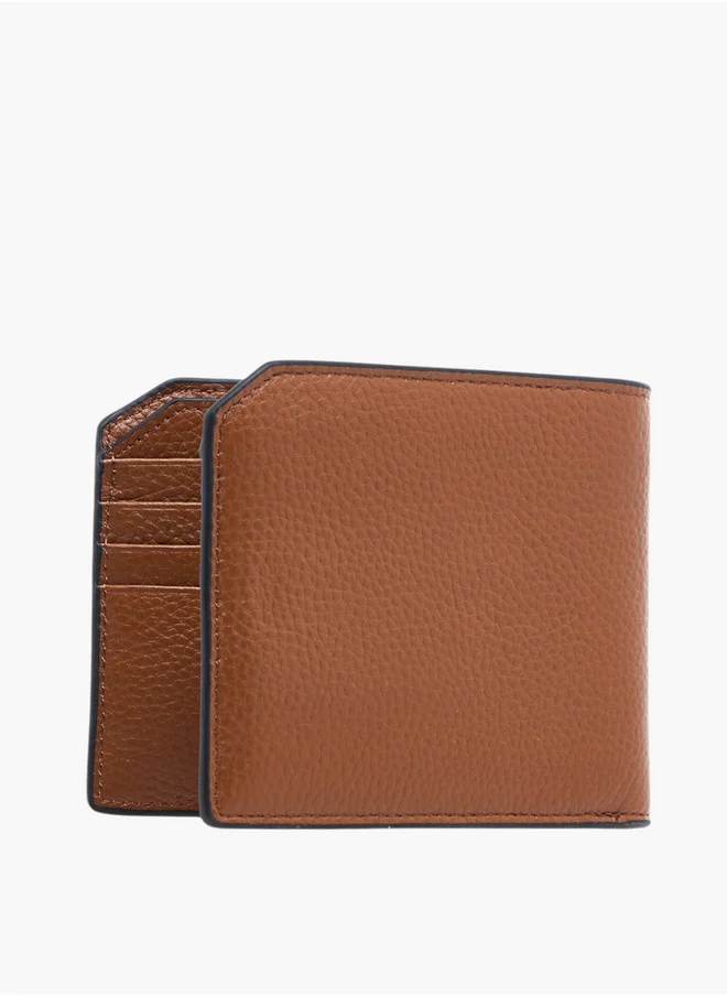 دوتشيني Textured Bi-Fold Wallet