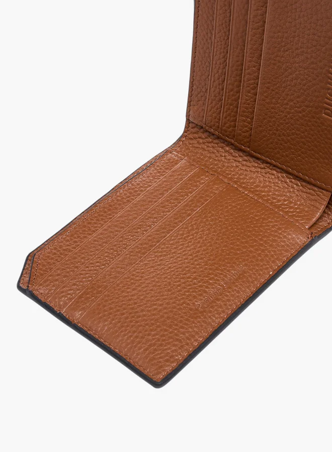 DUCHINI Men's Textured Bi-Fold Wallet