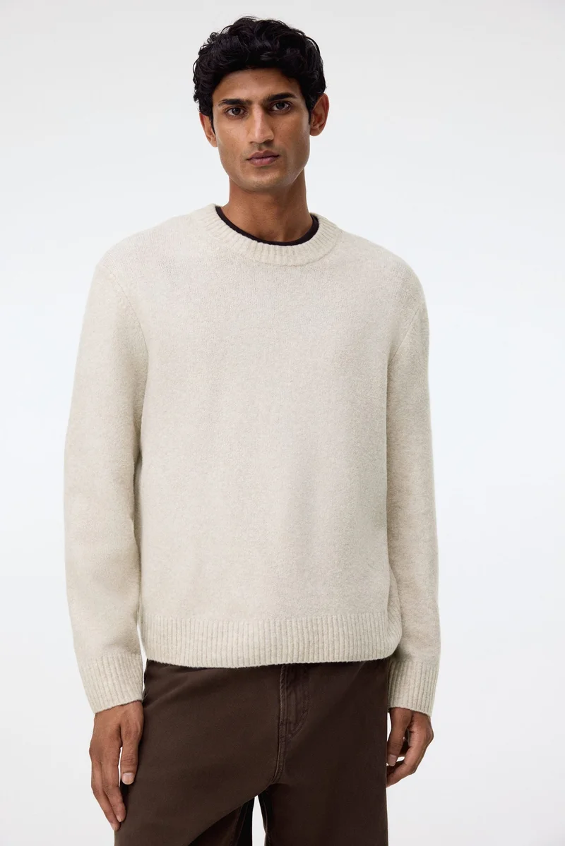 H&M Regular Fit Brushed jumper