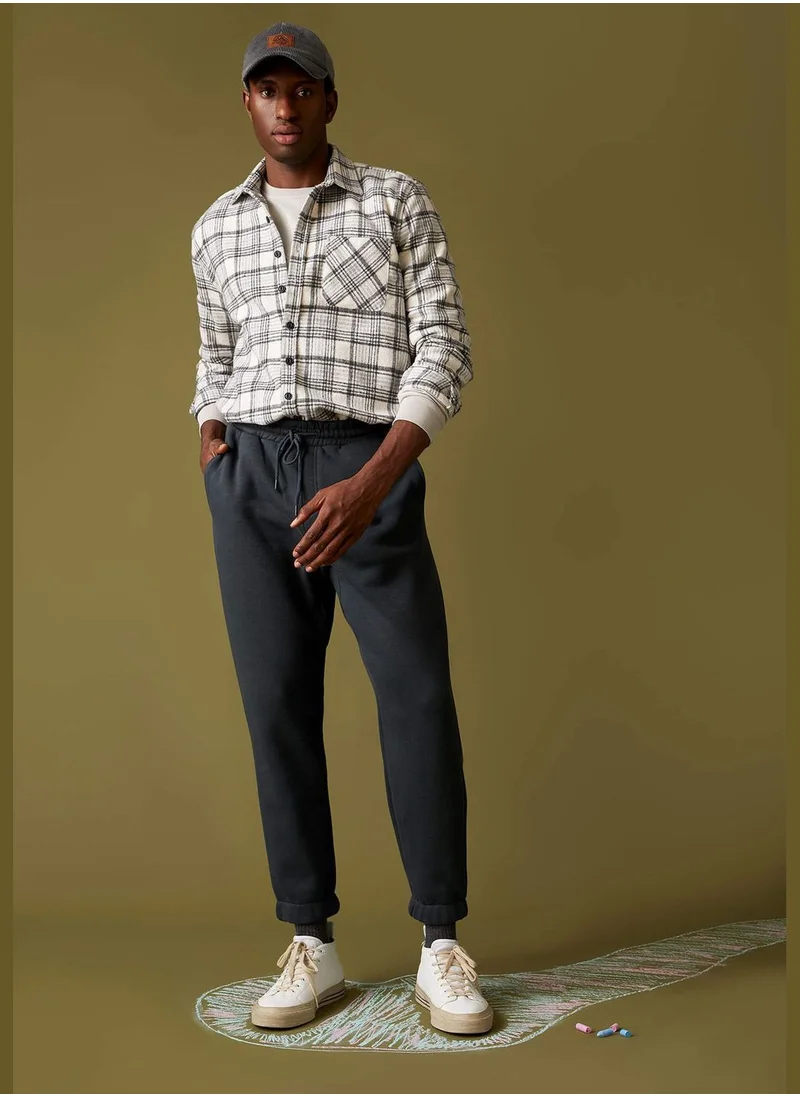 DeFacto Regular Fit Long Sleeve Check Patterned Shirt Jacket