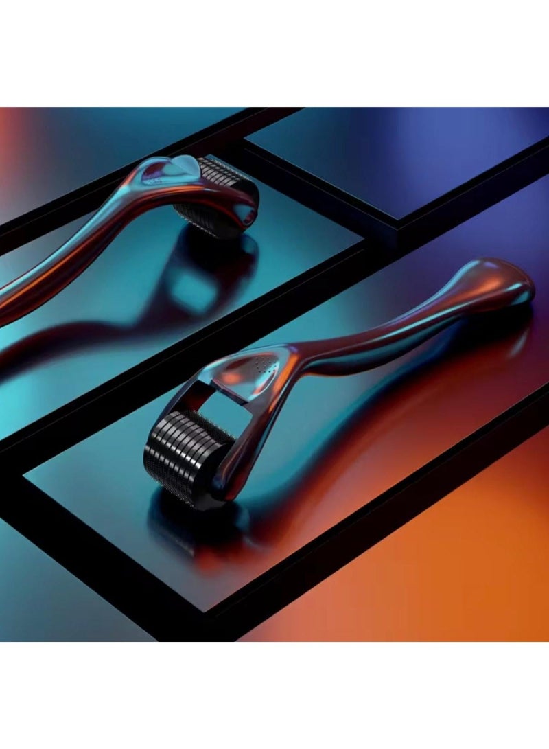 أداة تقشير لطيفة للوجه مصنوعة من الفولاذ المقاوم للصدأ الأسود للرجال والنساء - Image 1