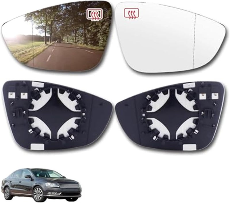 Wivplex Heated Side Mirror Glass for VW Jetta and Passat - Image 4