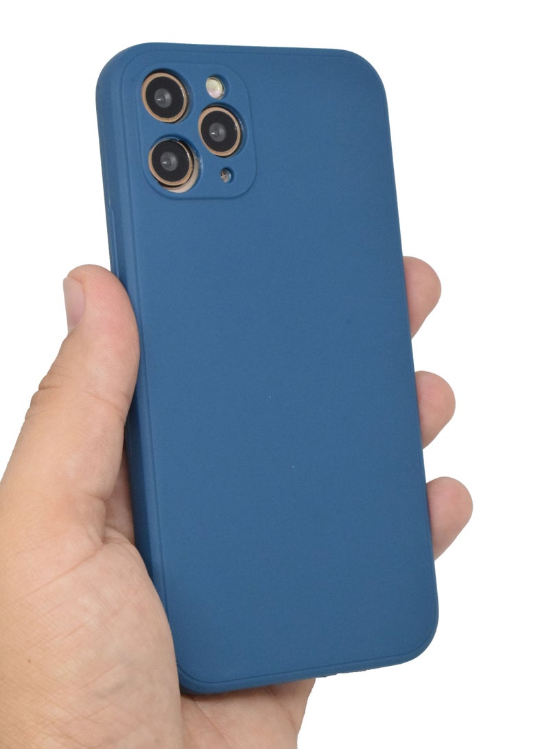 BORTONY iPhone 11 Pro Case Soft Liquid Silicone With Anti-Scratch Microfiber Lining Protective Cover - Image 1