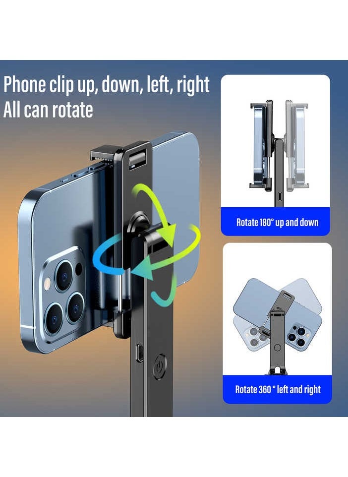 Generic CL11 1.8m 360 Selfie Stick AI Auto Face Tracking Holder Smart Selfie Stick Mount Holder for Vlogging  - Image 2