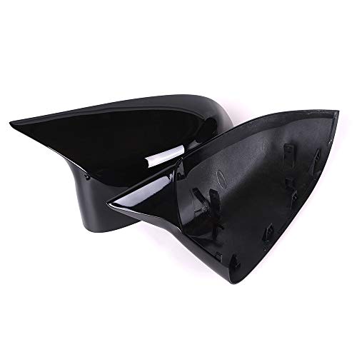 SNA Side Mirror Caps for BMW X3 G01 X4 G02 X5 G05 (Gloss Black ABS Mirror Covers, 2-pc Set) - Image 5