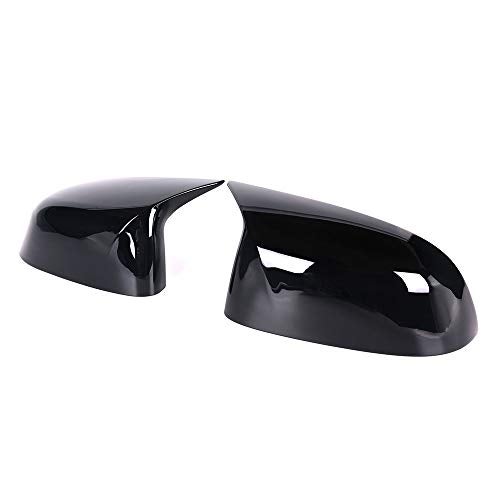 SNA Side Mirror Caps for BMW X3 G01 X4 G02 X5 G05 (Gloss Black ABS Mirror Covers, 2-pc Set) - Image 2