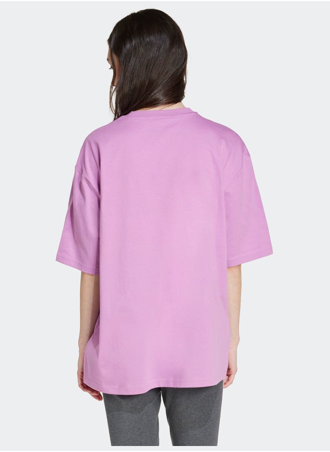 Adidas - Essentials Big Logo Boyfriend T-Shirt - Image 1