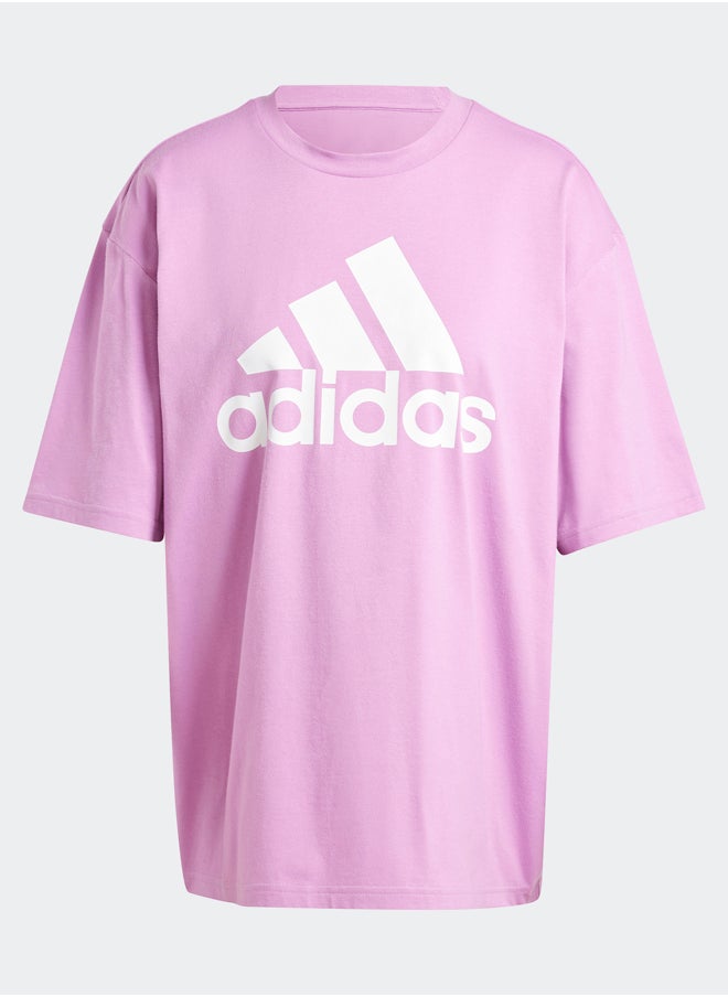 Adidas - Essentials Big Logo Boyfriend T-Shirt - Image 1