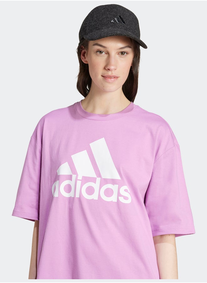 Adidas - Essentials Big Logo Boyfriend T-Shirt - Image 1
