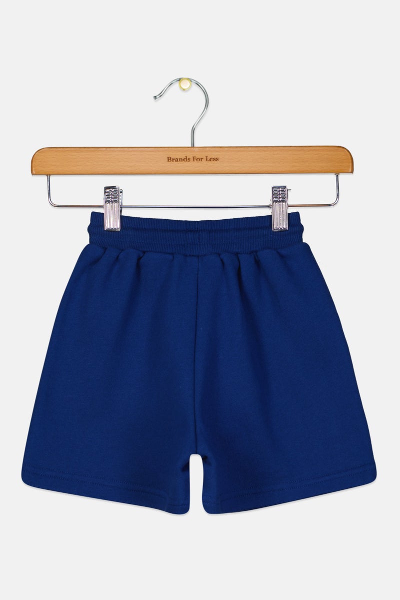 Reebok Toddlers  Boy Brand Logo Outdoor Shorts, Navy - Image 2