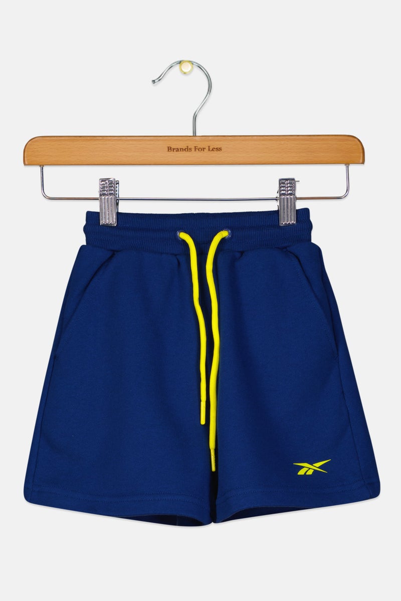 Reebok Toddlers  Boy Brand Logo Outdoor Shorts, Navy - Image 1