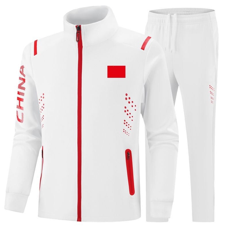 Chinese Team Sportswear Suits, Athletes' National Uniforms, Sports Training Uniforms, Team Performance Uniforms, Sports Meeting Clothing - Image 1
