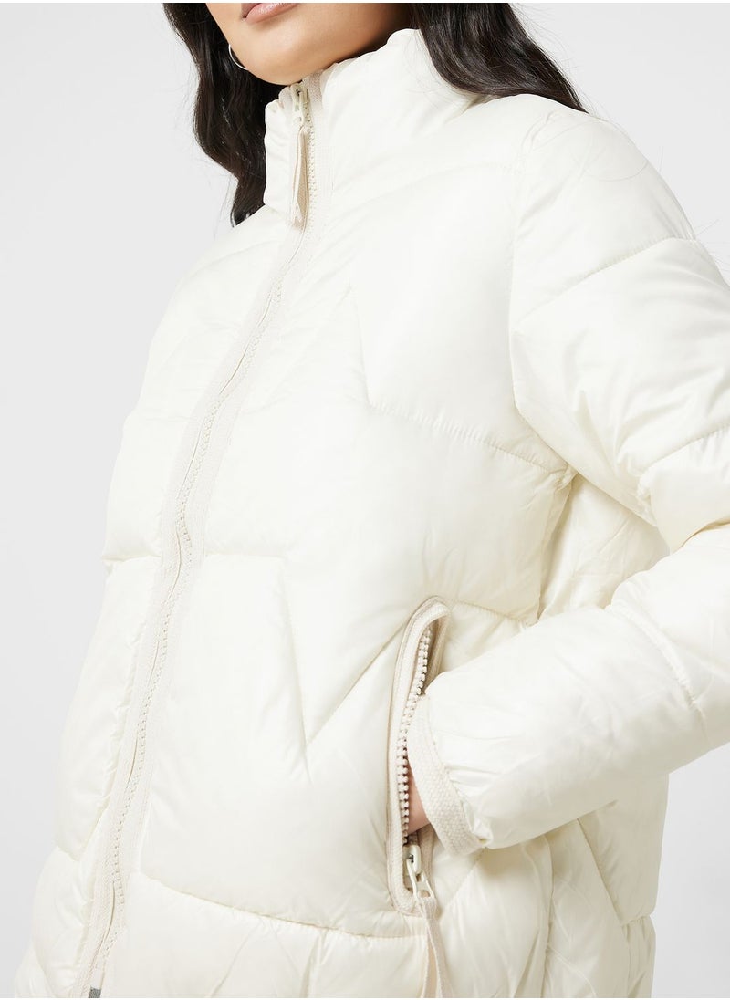 ELLA - Padded High Neck Jacket - Image 1