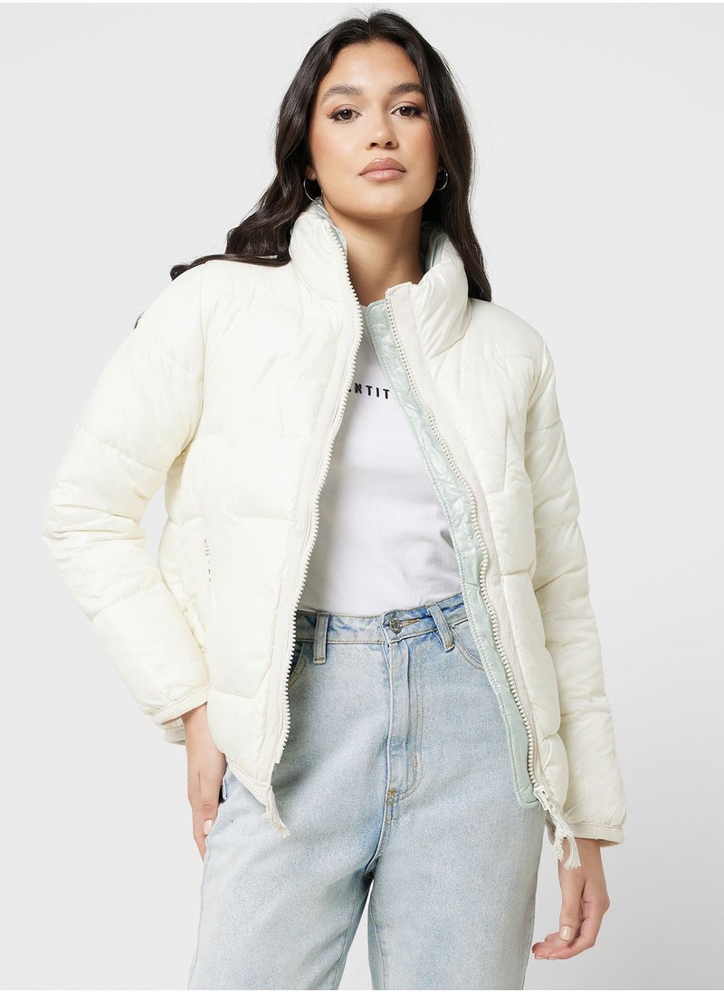 ELLA - Padded High Neck Jacket - Image 1