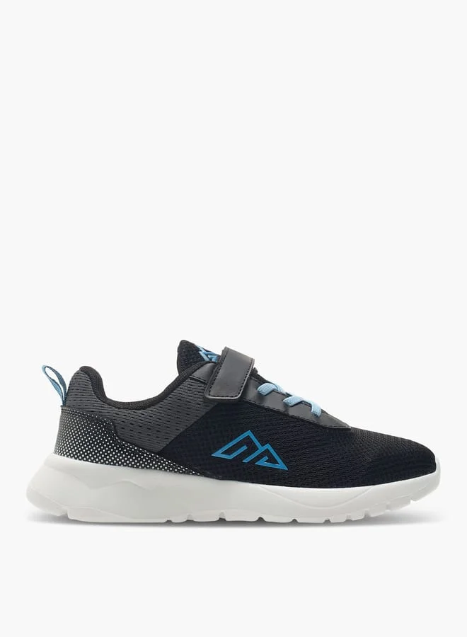 شو اكسبرس Boys Textured Sports Shoes with Hook and Loop Closure
