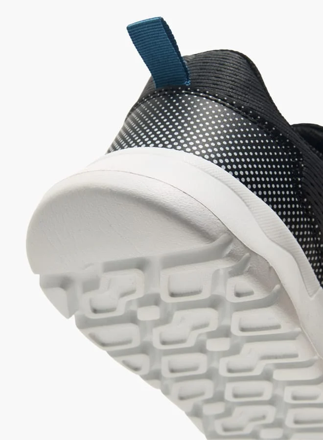 شو اكسبرس Boys Textured Sports Shoes with Hook and Loop Closure