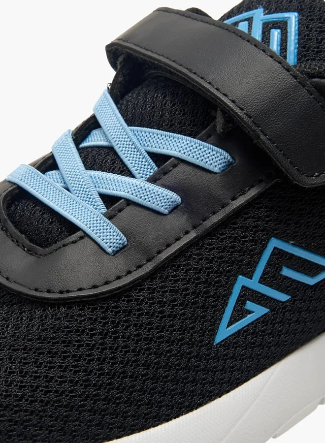 شو اكسبرس Boys Textured Sports Shoes with Hook and Loop Closure