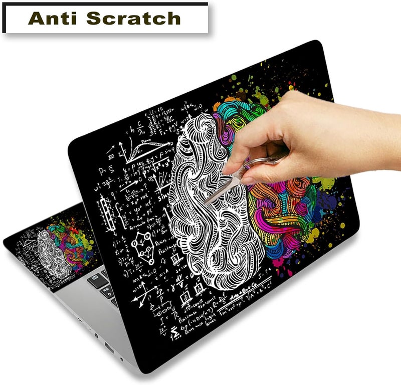 ARS Laptop Skin Sticker Decal for 12"–15.6" Laptops, Waterproof Vinyl Cover Protector for Notebook PC, Removable Decorative Laptop Sticker with Free 2 Wrist Pads, Universal Fit for MacBook, HP, Dell, Lenovo - Image 2