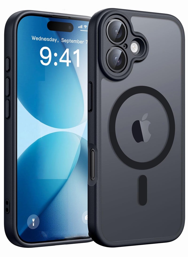 SOKAD MagSafe Matte Black Case for iPhone 17, Full Camera Protection - Image 1