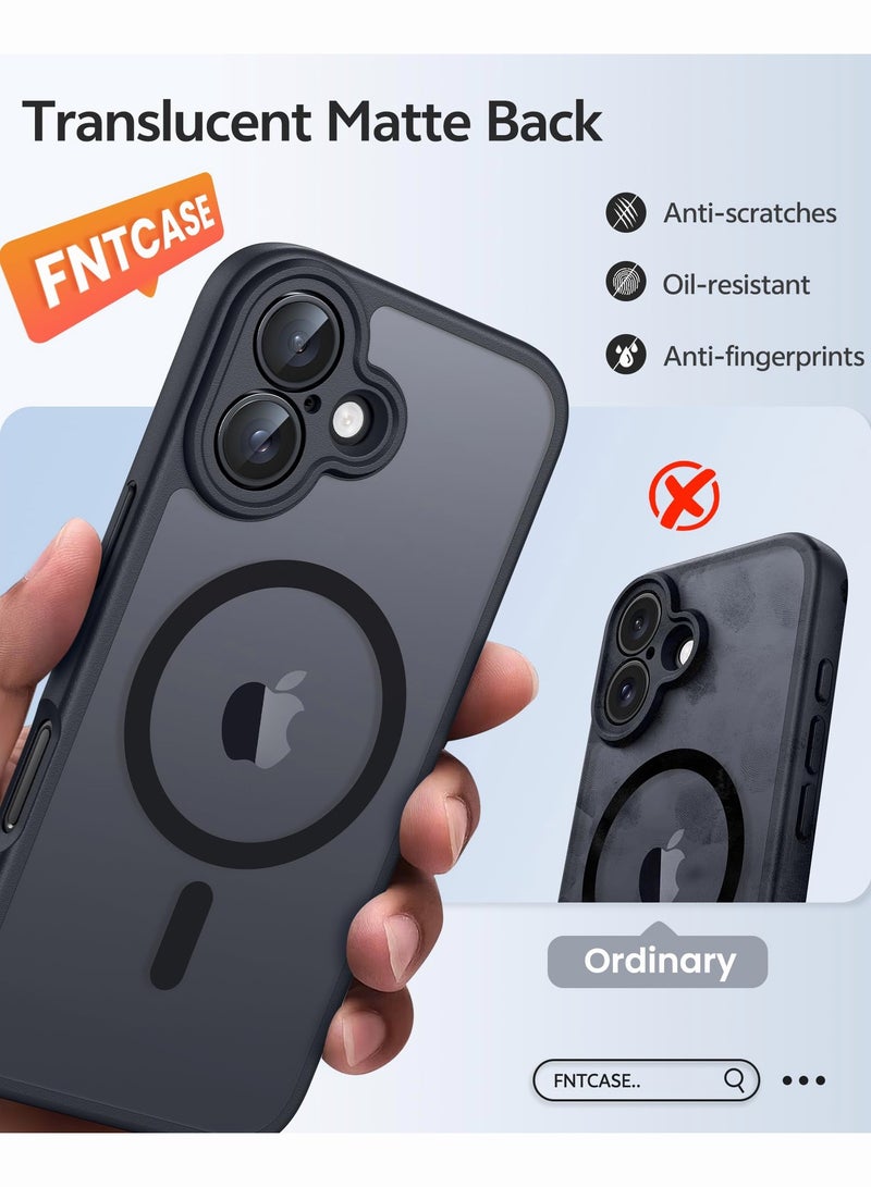 SOKAD MagSafe Matte Black Case for iPhone 17, Full Camera Protection - Image 5