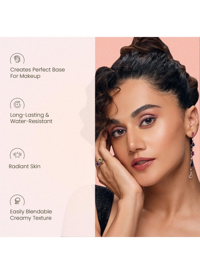 Swiss Beauty - Foundation Pearl Illuminator Liquid Highlighter With Radiance Finish | Waterproof, Easily Blendable Illuminator For Face Makeup | Shade -01, 35Gm | - Image 1