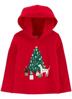 Carter's Christmas Tree Hooded Tee - Red - pzsku/ZC8146F4C8E159B91C3DBZ/45/_/1732261957/e887e161-48d5-4413-8328-8cd6a7af07eb