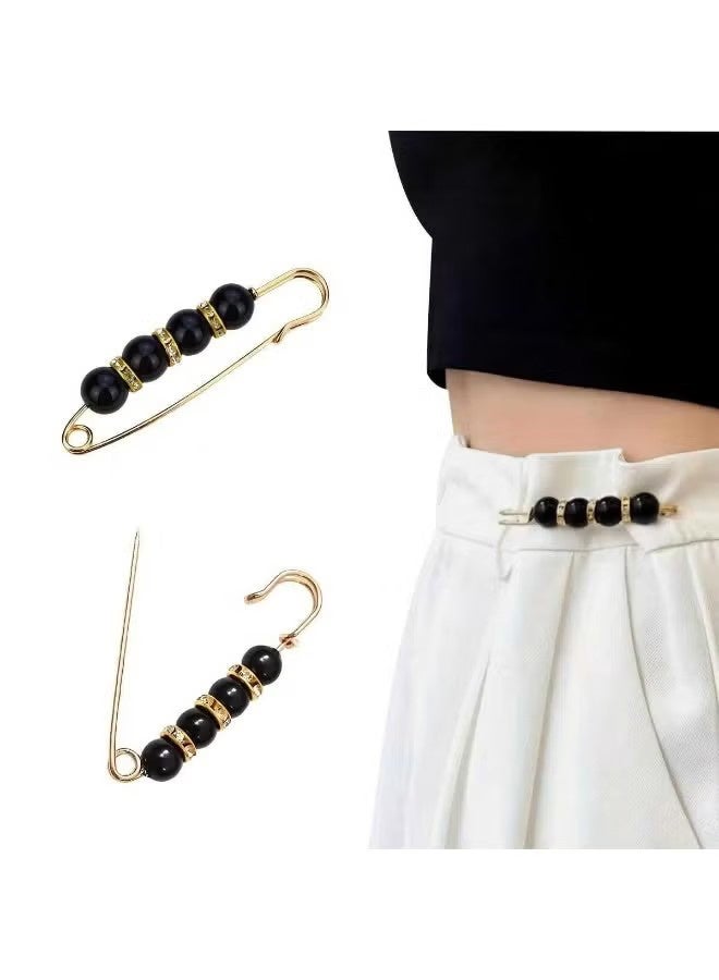 واي جيه 12 Pcs أقلام السلامة الزخرفية، أقلام بروش اللؤلؤة والحجر الراين للنساء، أقلام بروش زخرفية للملابس، أقلام بروش أنيقة، أقلام الموضة للنساء، إكسسارات الحجاب، قصاصات الخصر للملابس، البلوزات، النقوش، غطاء الرأس، إكسسارات الأزياء الشخصية - Image 4