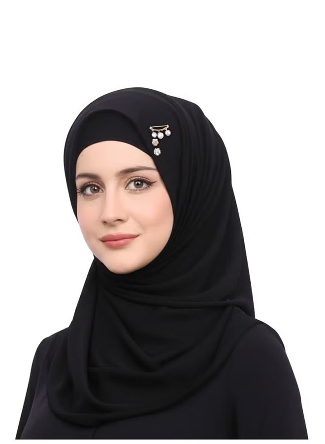 واي جيه 12 Pcs أقلام السلامة الزخرفية، أقلام بروش اللؤلؤة والحجر الراين للنساء، أقلام بروش زخرفية للملابس، أقلام بروش أنيقة، أقلام الموضة للنساء، إكسسارات الحجاب، قصاصات الخصر للملابس، البلوزات، النقوش، غطاء الرأس، إكسسارات الأزياء الشخصية - Image 3